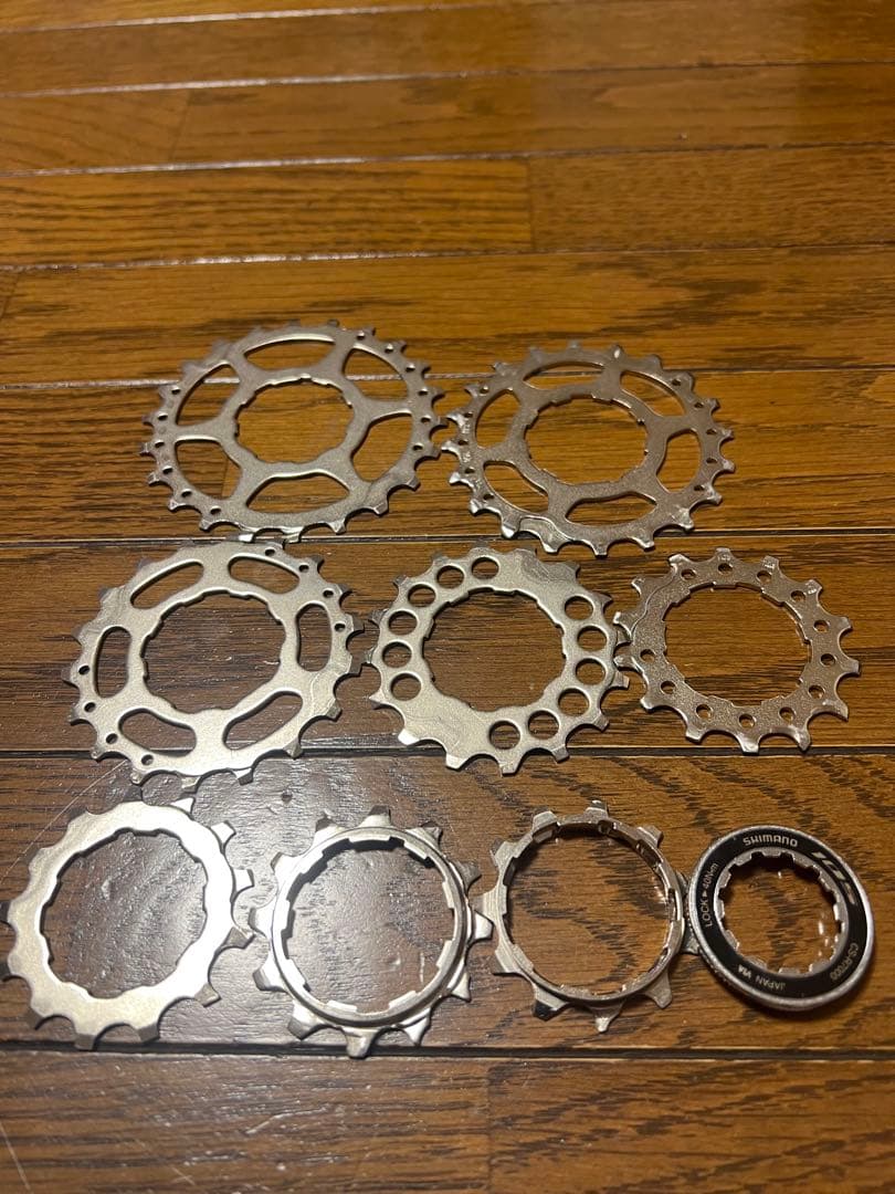 SHIMANO GRX クランク・ディレーラー カセットスプロケットセット