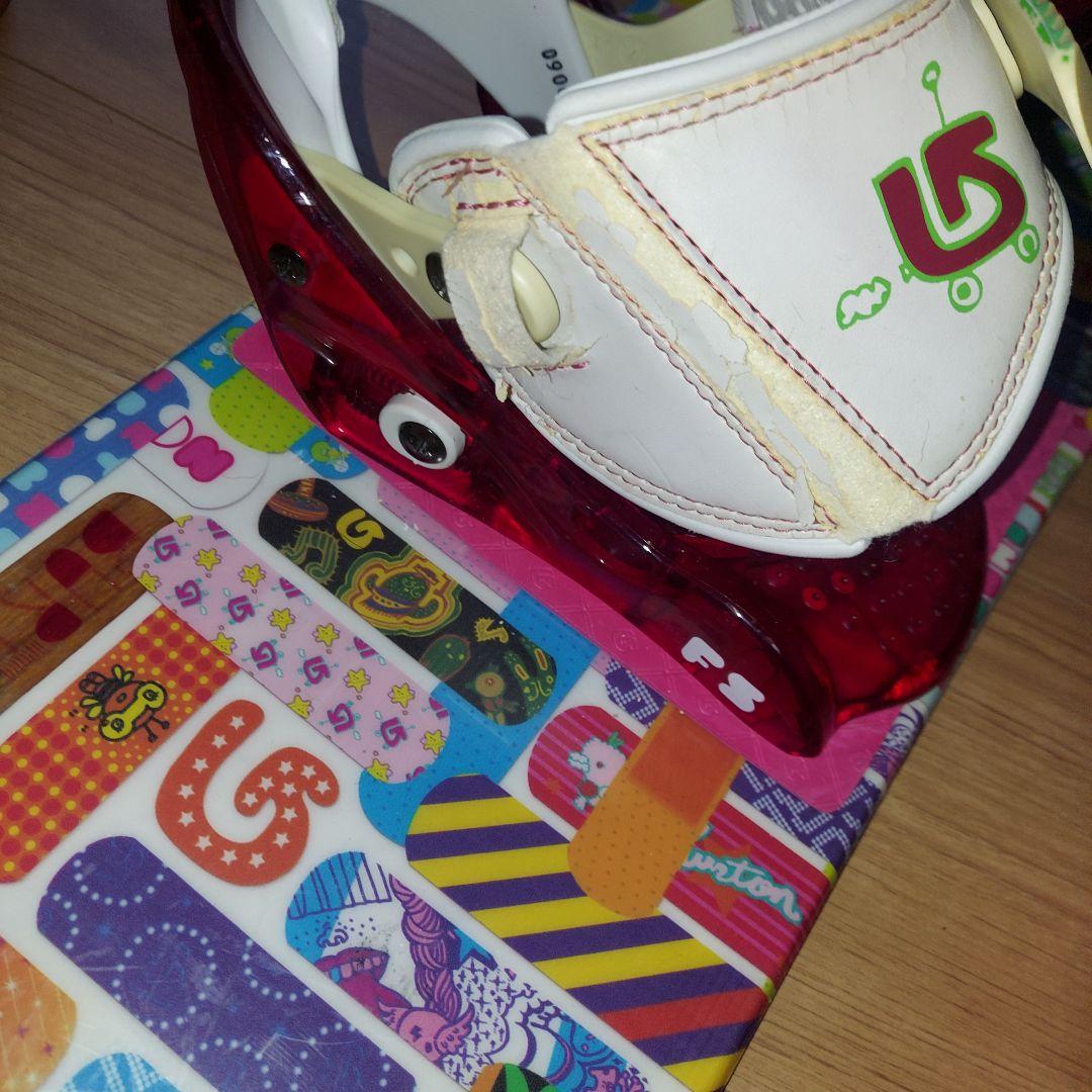 Burton スノーボード バインディング付き キッズ 90センチ