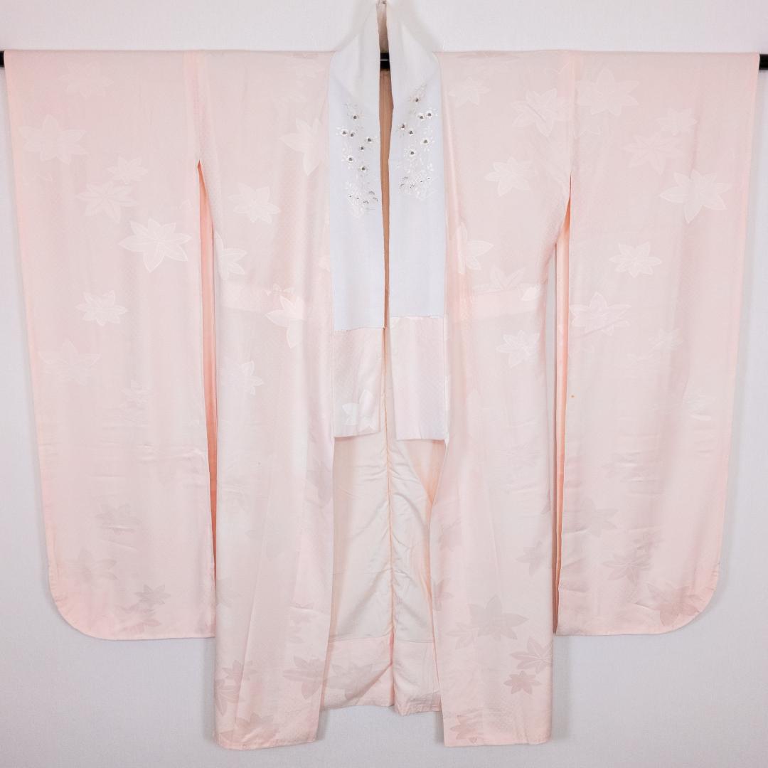 ポップコーン R7SK1315 振袖+帯 2点セット 襦袢おまけ付 シルク