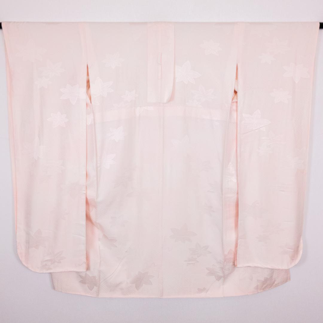 ポップコーン R7SK1315 振袖+帯 2点セット 襦袢おまけ付 シルク