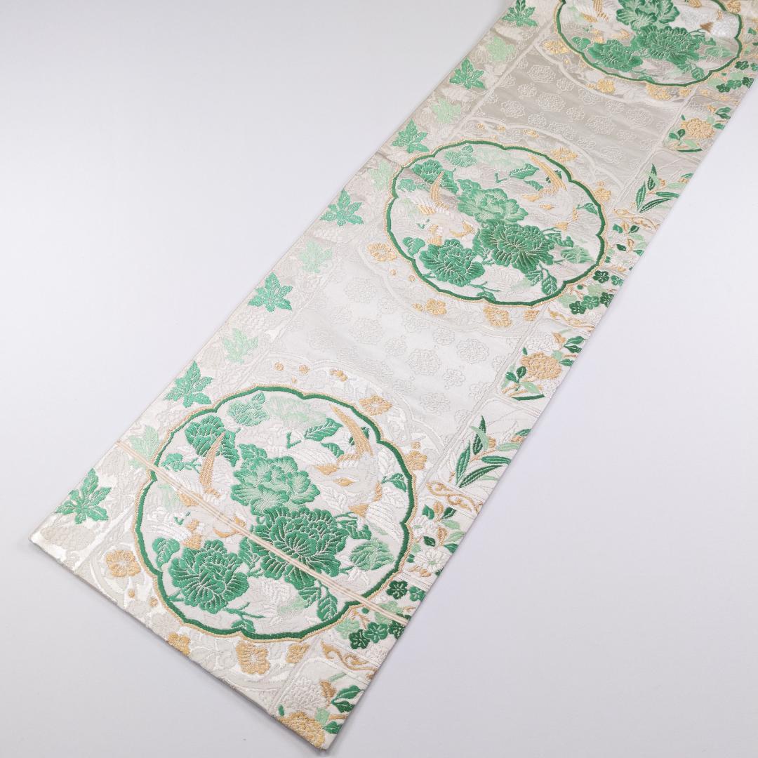 ポップコーン R7SK1315 振袖+帯 2点セット 襦袢おまけ付 シルク