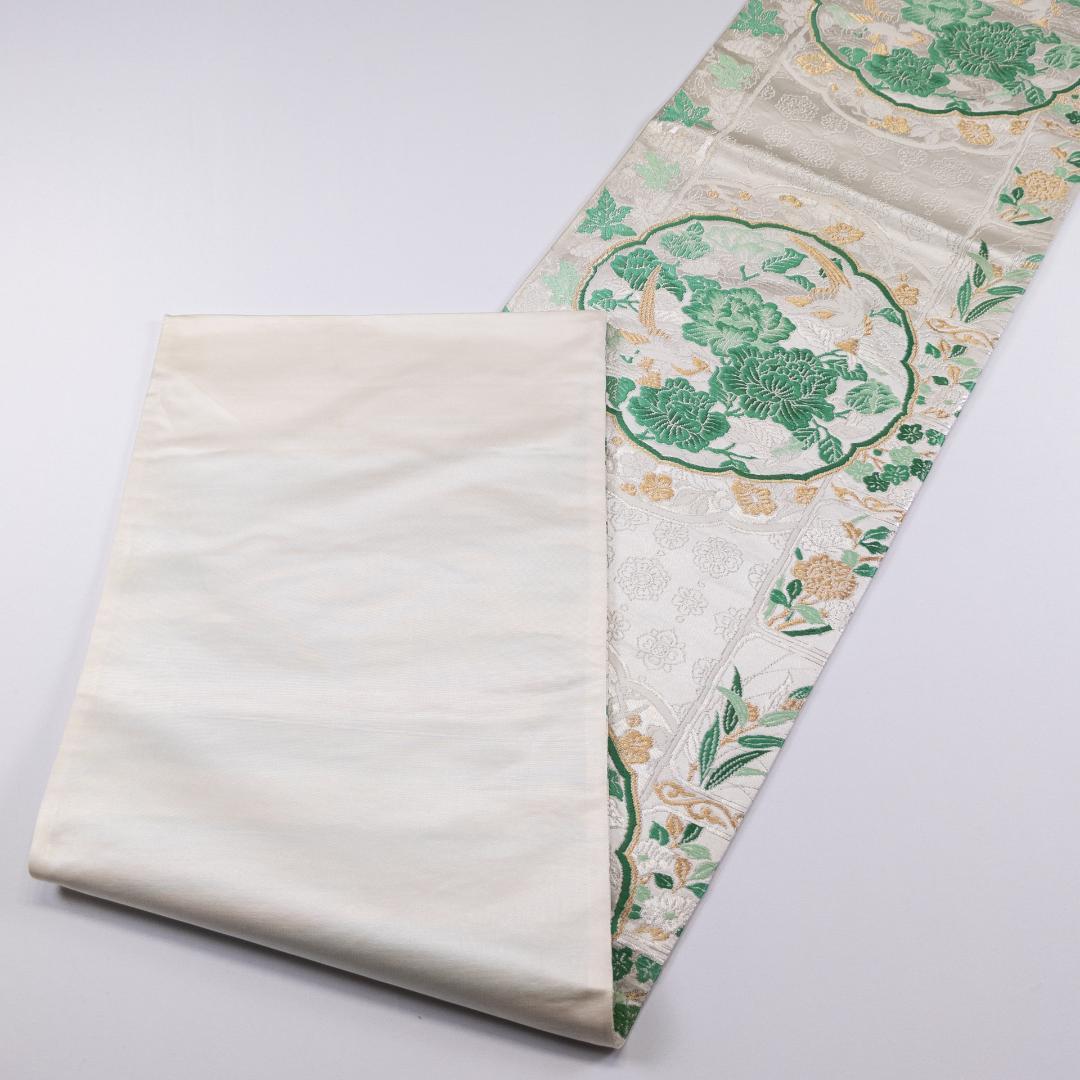 ポップコーン R7SK1315 振袖+帯 2点セット 襦袢おまけ付 シルク