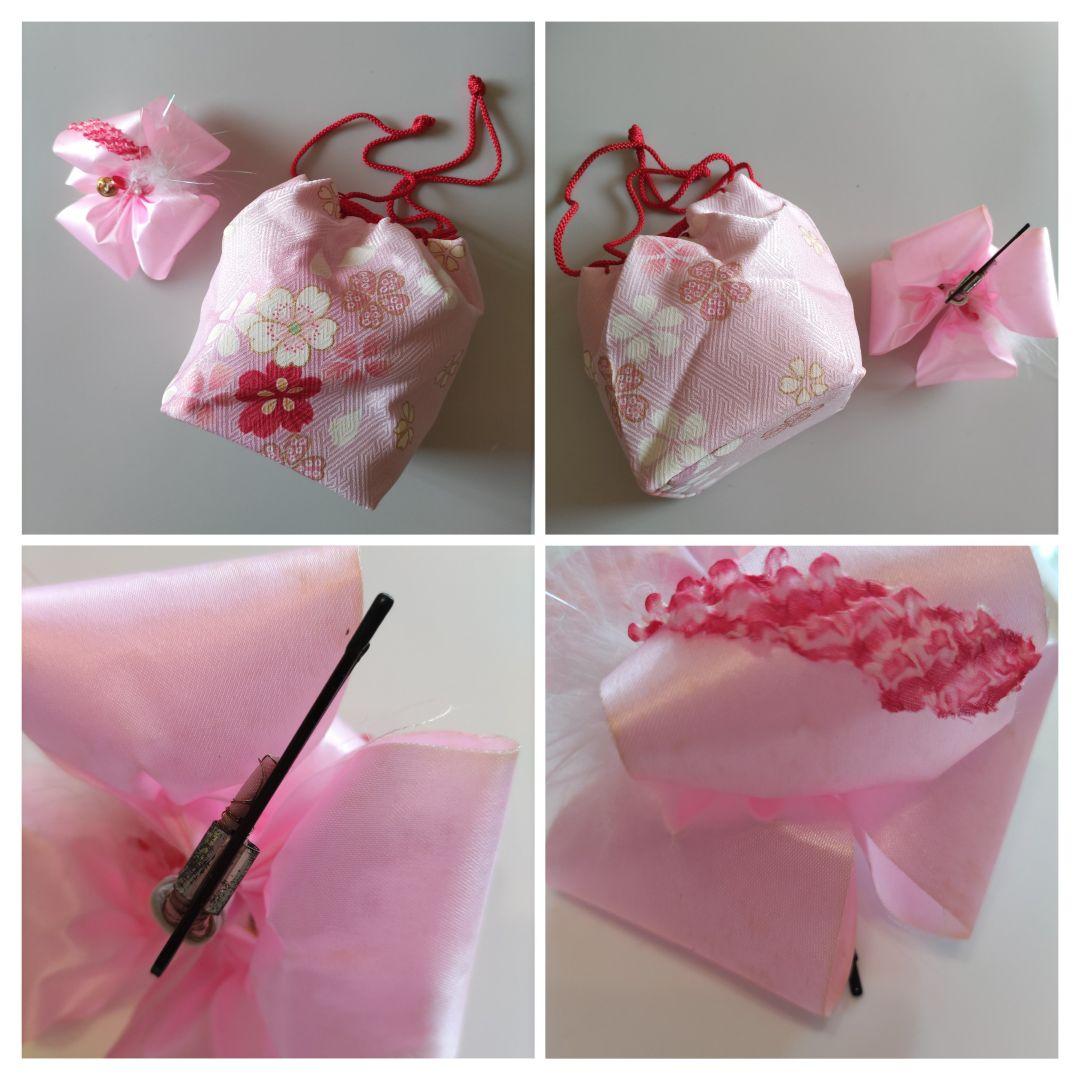 七五三　3歳　振袖セット　着物　さが美