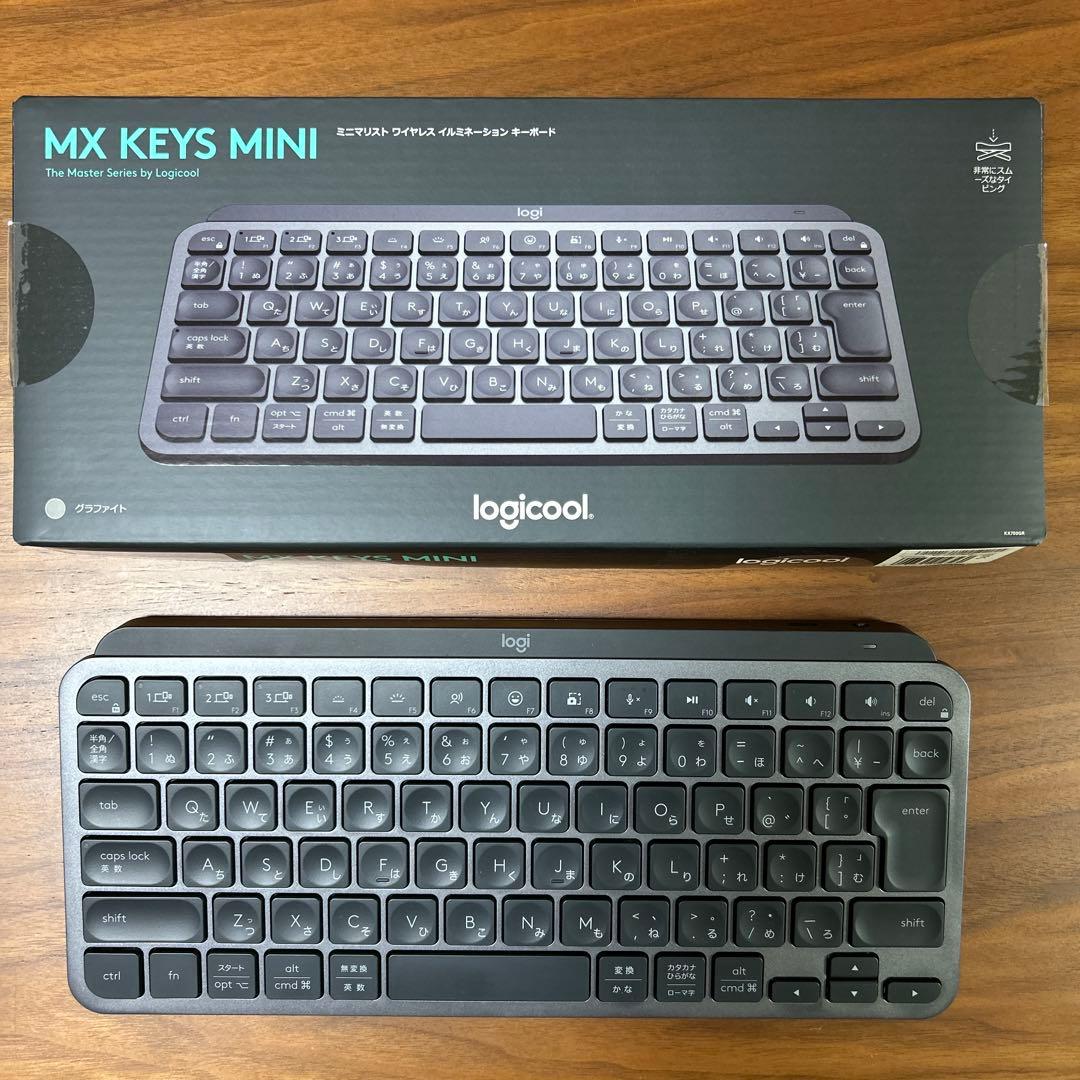 美品 ロジクール MX KEYS MINI 日本語配列 KX700GR
