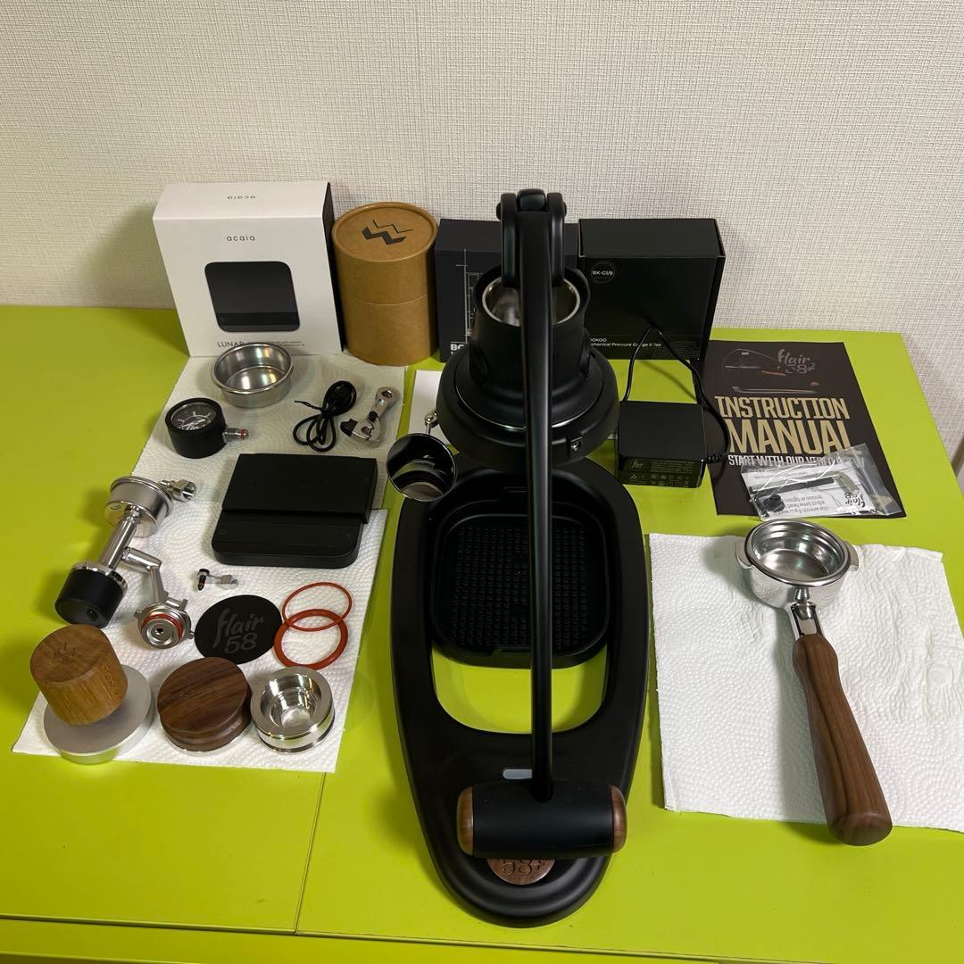 Flair 58 Plus2（電気式) 圧力流量モニタ付その他もろもろ付属