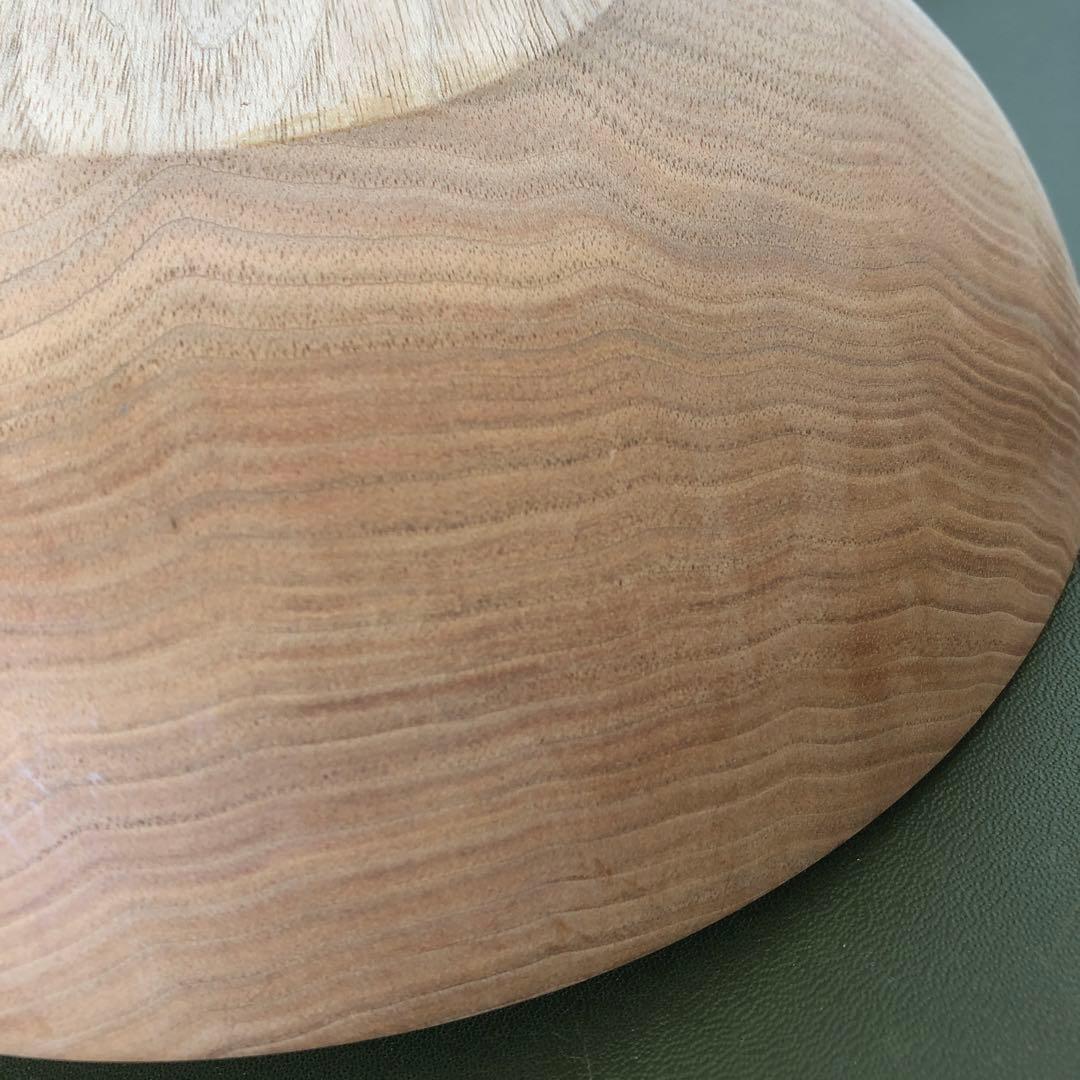 三谷龍二　丸皿　深皿　ボウル　器　木製　木工作家