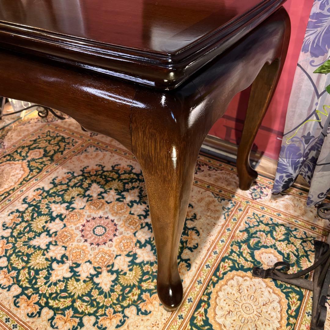 オールド　マルニ　ヴィンテージ 地中海　　猫脚サイドテーブル　コンパクトテーブル