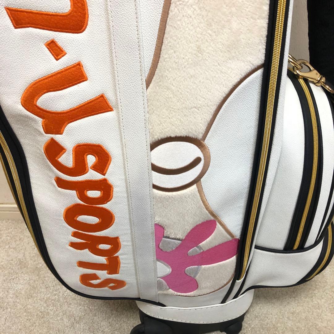 超美品❗️高級❗️キャディバッグ レディース　キャスター付き