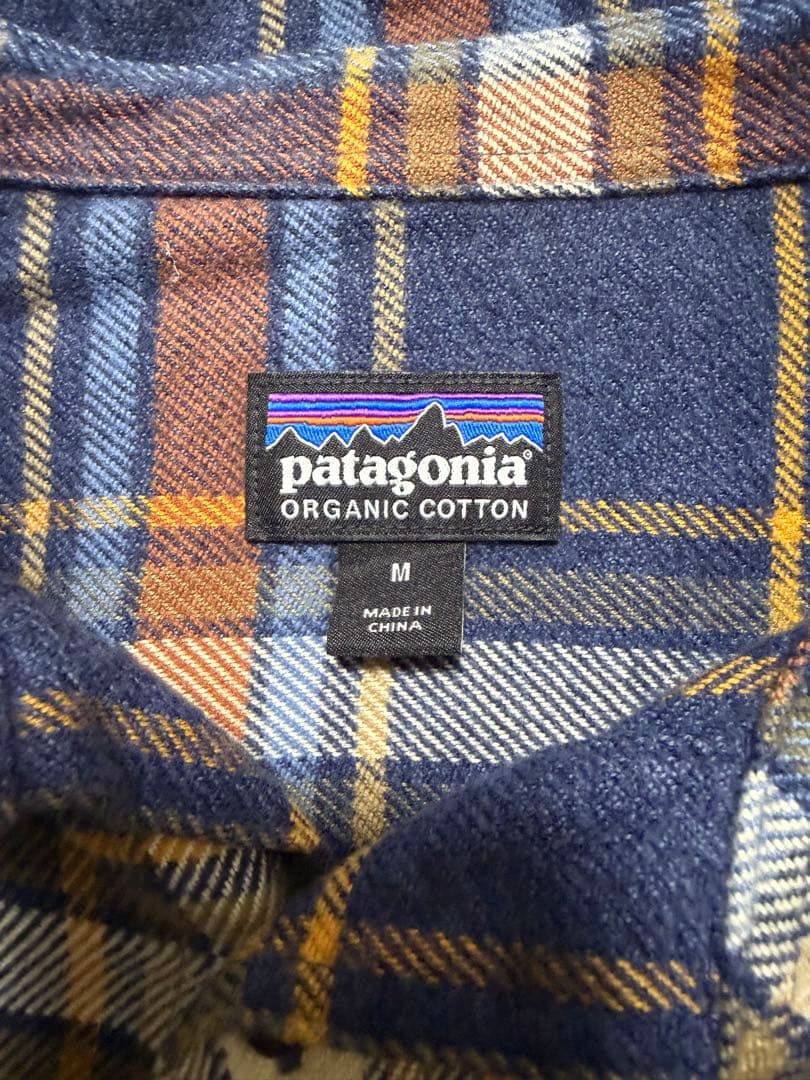 patagonia フィヨルドフランネルシャツ　M