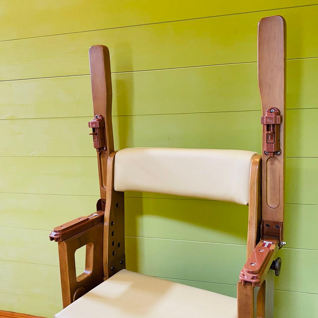 【未使用】家具調ポータブルトイレ セレクトRはねあげ 安寿 介護用