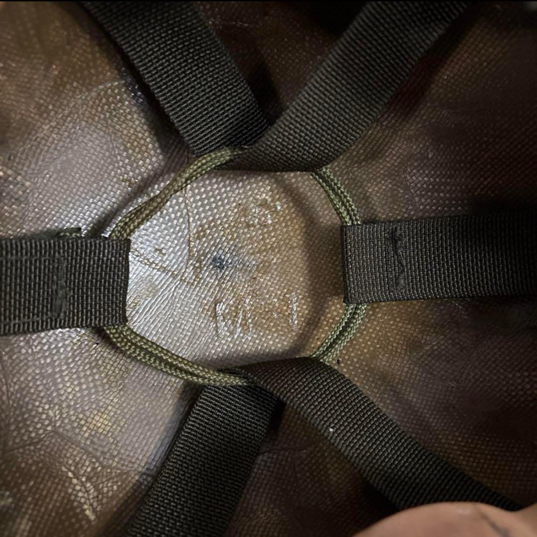 米軍　実物 PASGTフリッツヘルメット　MEDIUM 送料無料　③