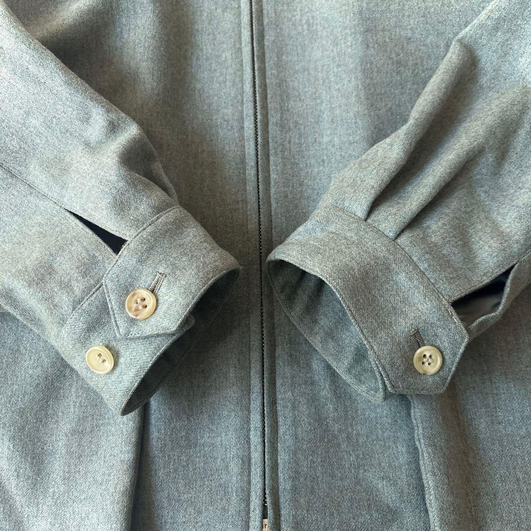 良品 マーガレットハウエル 日本製ウール スウィングトップ ブルゾン ドリズラー