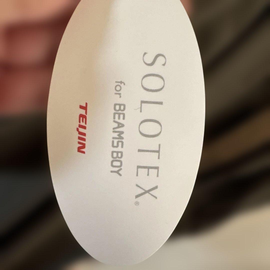 新品未使用BEAMSBOYサロペット O.SOLOTEX R/BIB オリーブ