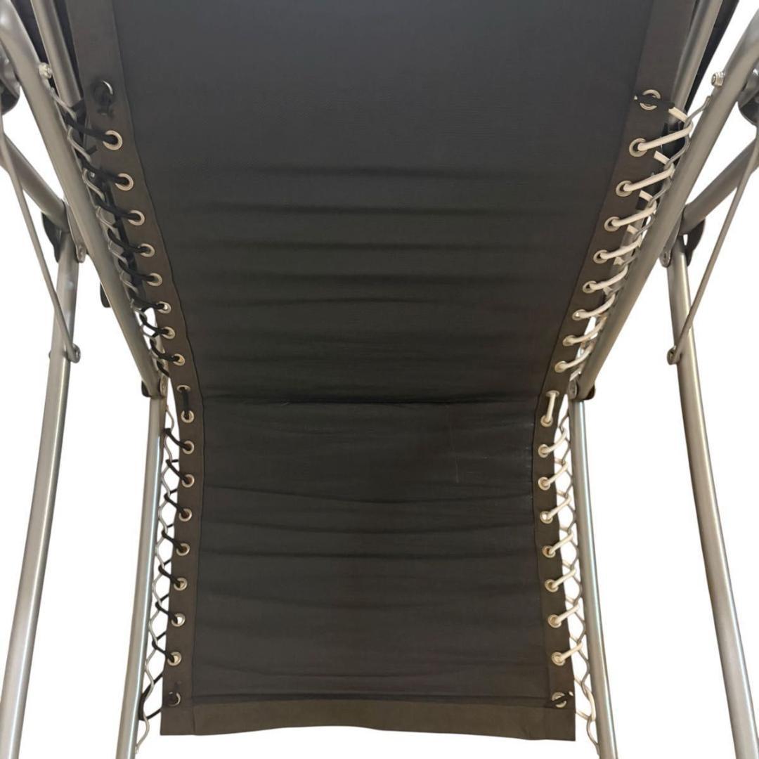 【美品】Lafuma RSX リクライニングチェア ブラウングレー フランス製