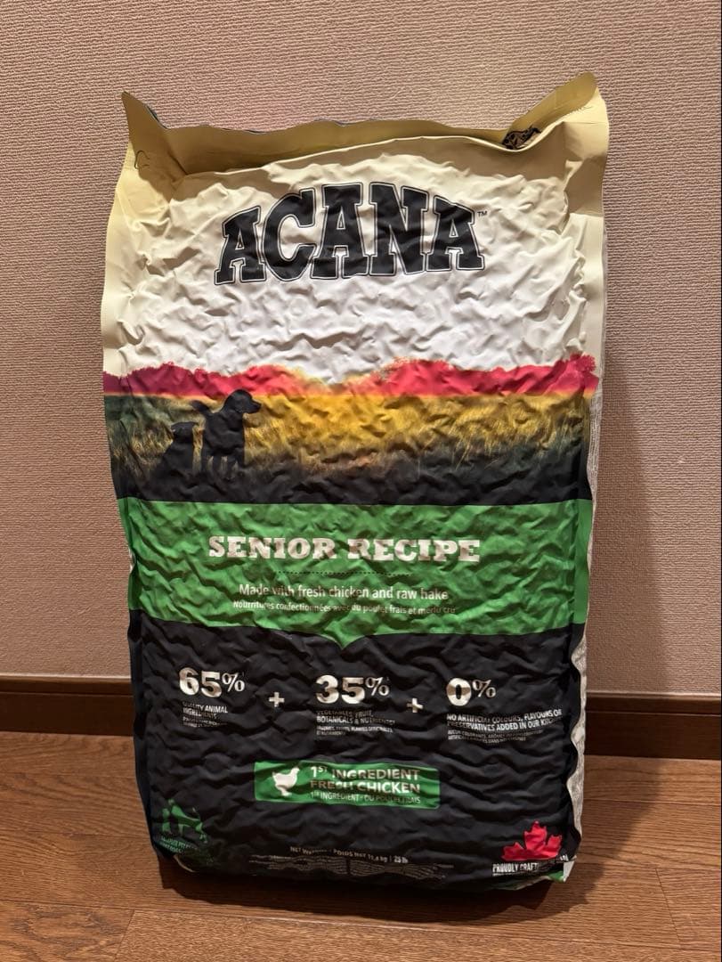 ACANA シニアレシピ（シニア犬用）ドッグフード 11.4kg【正規品】