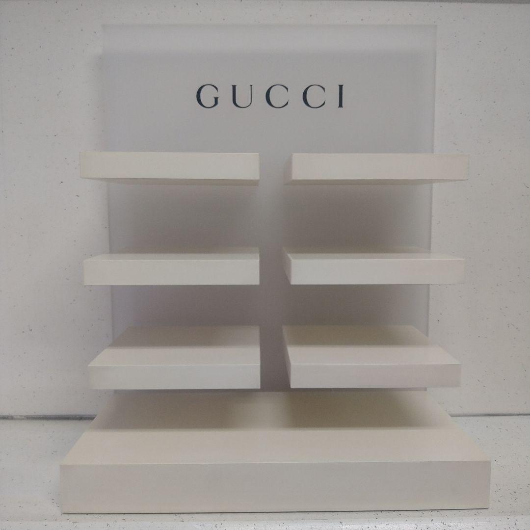 【 GUCCI 】B グッチ　ディスプレイ台　飾り棚 　レア　ヴィンテージ