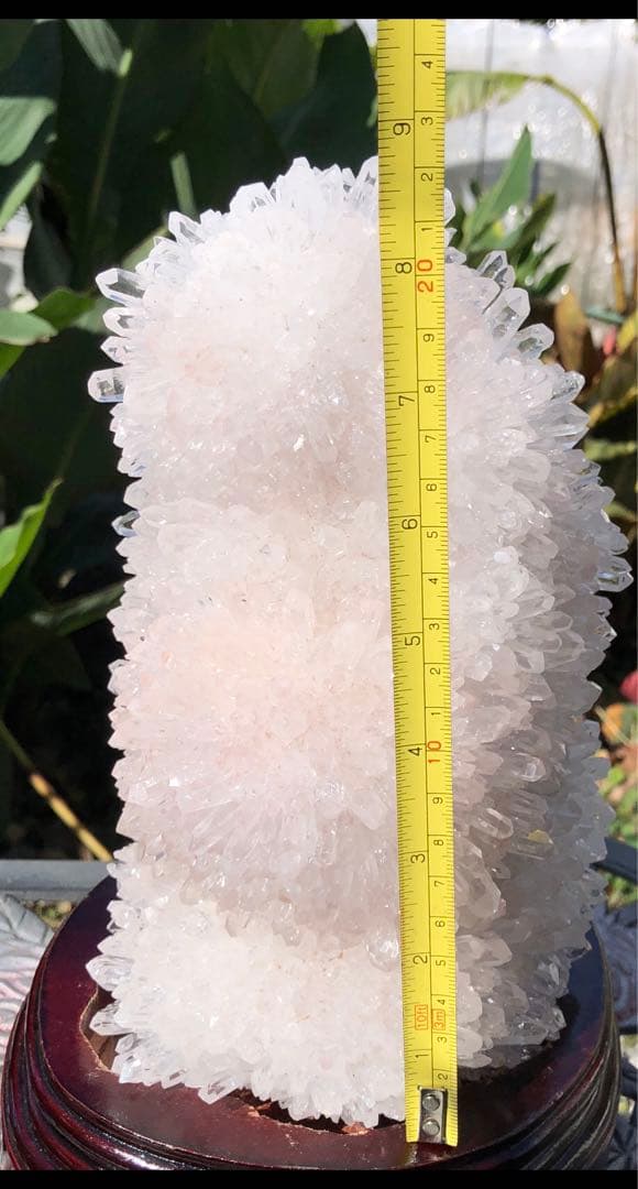 ✳ ❤️超レア　4.2 kg 透明感拔群　雪結晶 花形　水晶　クラスター