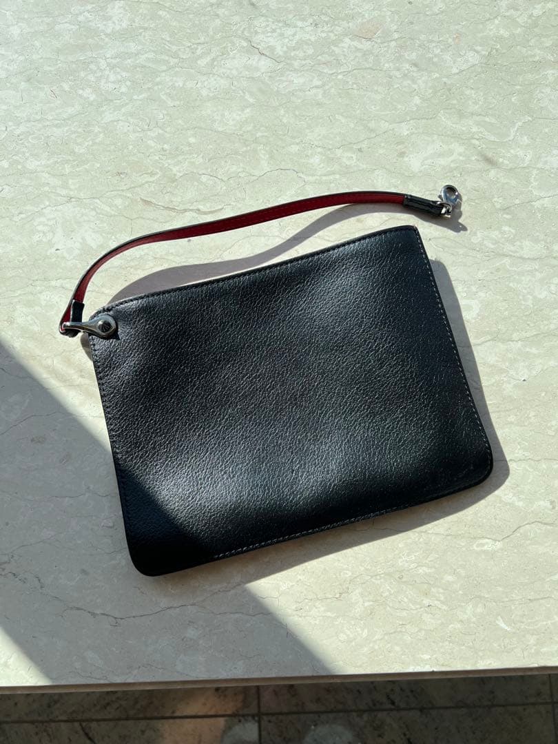 Christian Louboutin トートバッグ 黒/赤