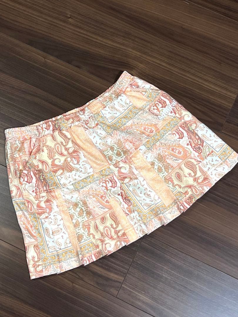 アドミラル グラフィックプリーツスカート