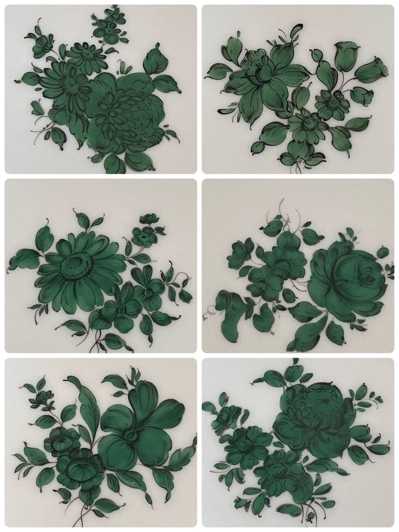 【希少品】アウガルテン★マリアテレジア★デザート皿　6枚