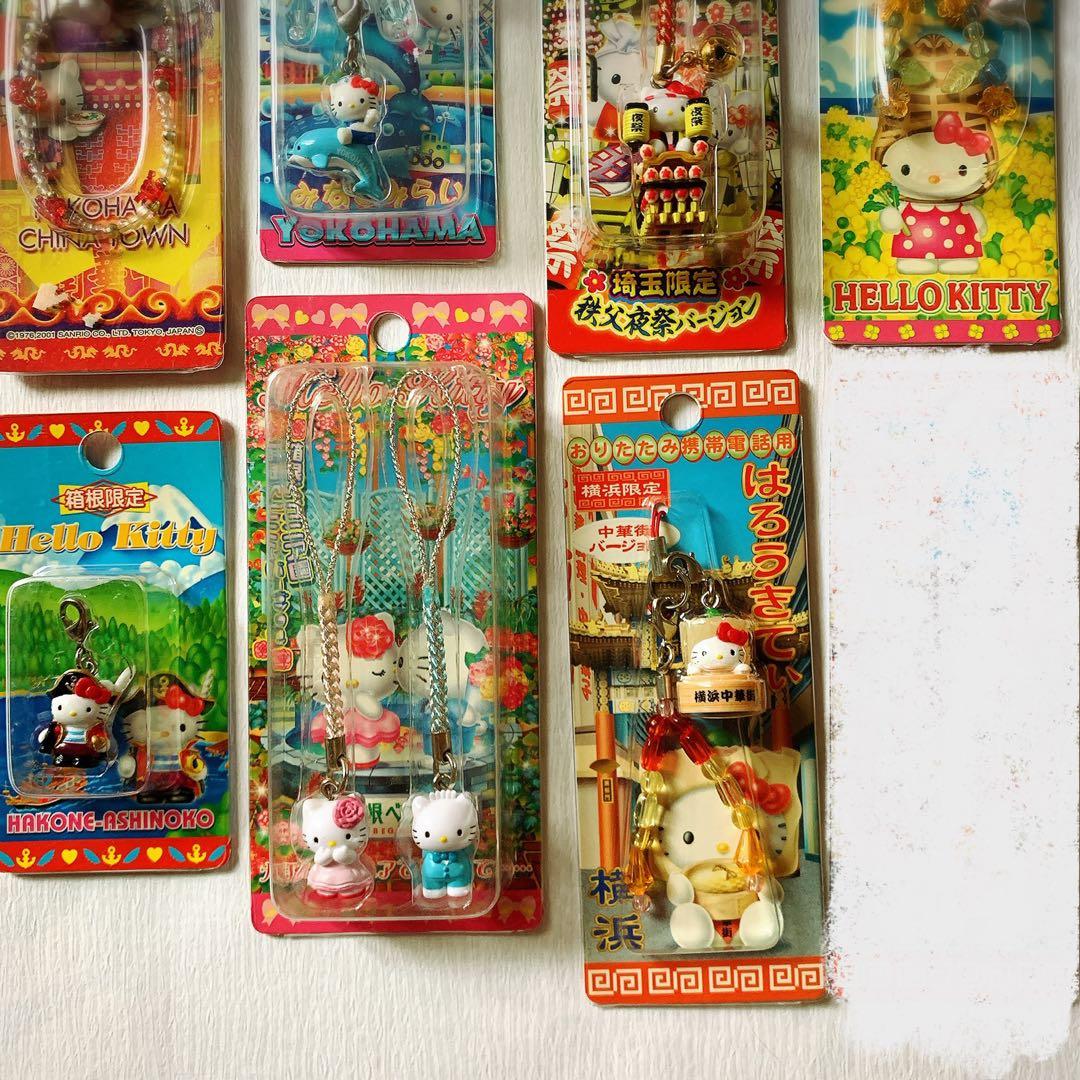 公*o様 ハローキティ 関東限定ストラップ 7個セット
