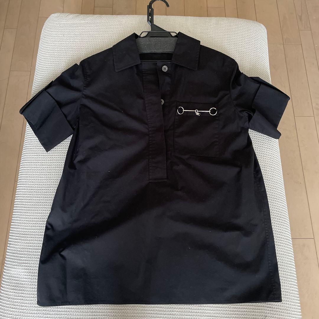 エルメス　シャツ　ブラウス　ホースビット金具