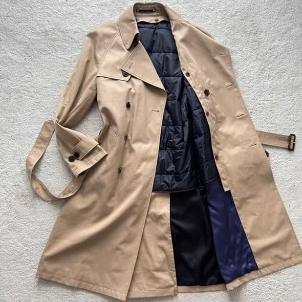 ✨現行品✨ポールスミス トレンチコート ダブル ベルト ライナー L ベージュ