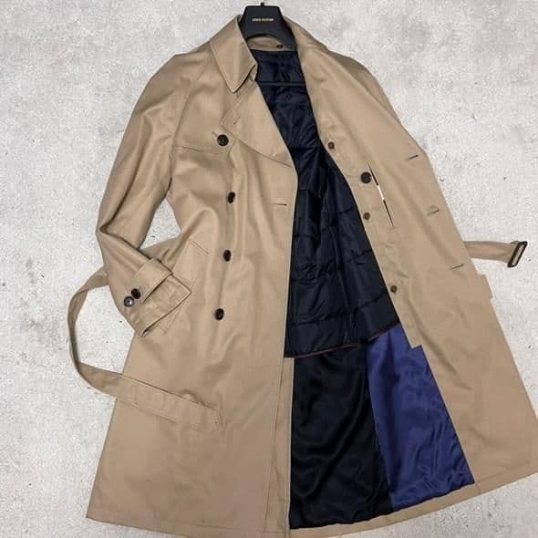 ✨現行品✨ポールスミス トレンチコート ダブル ベルト ライナー L ベージュ