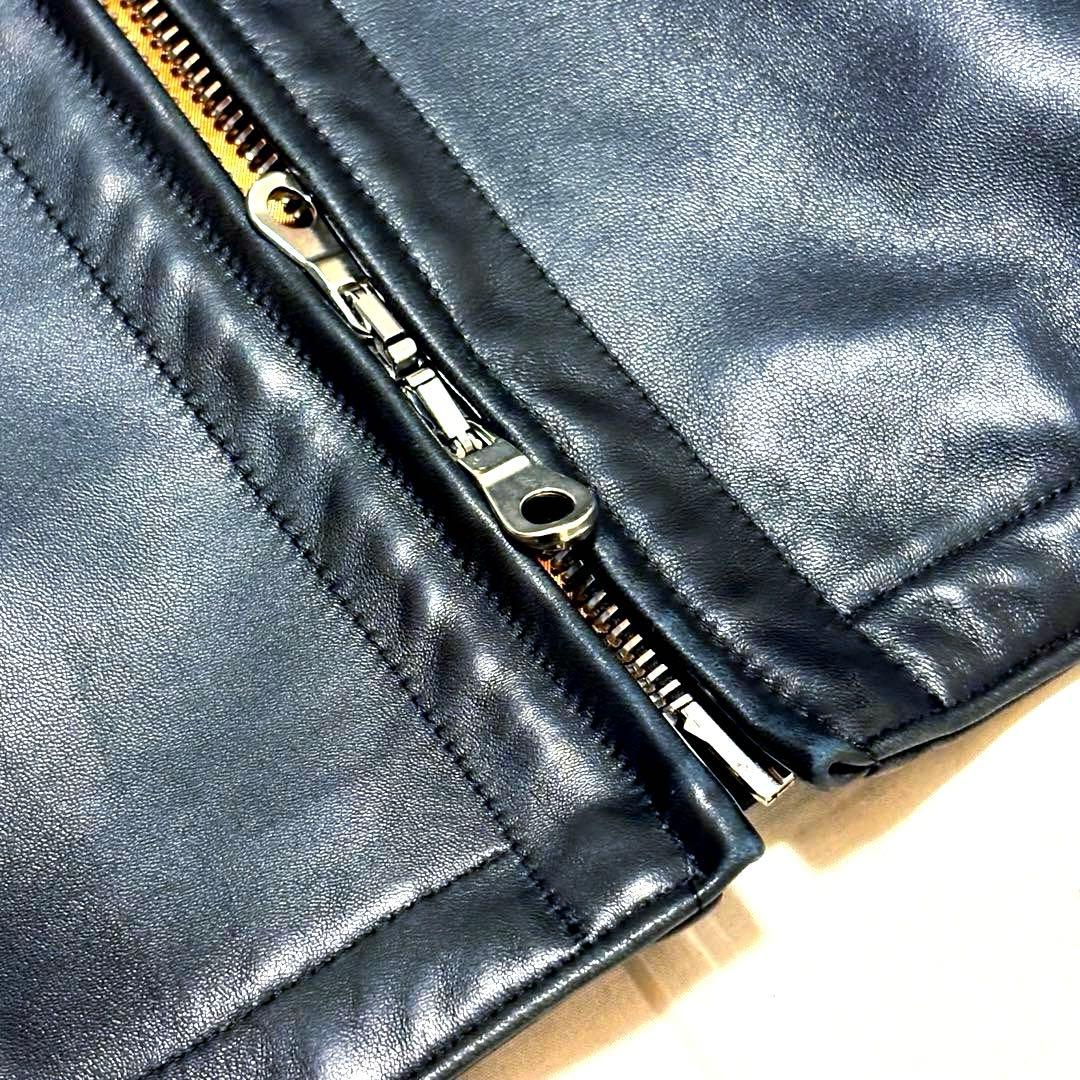 【えだまめ様】CINQUANTA H502/1 ラムレザーシングルライダース