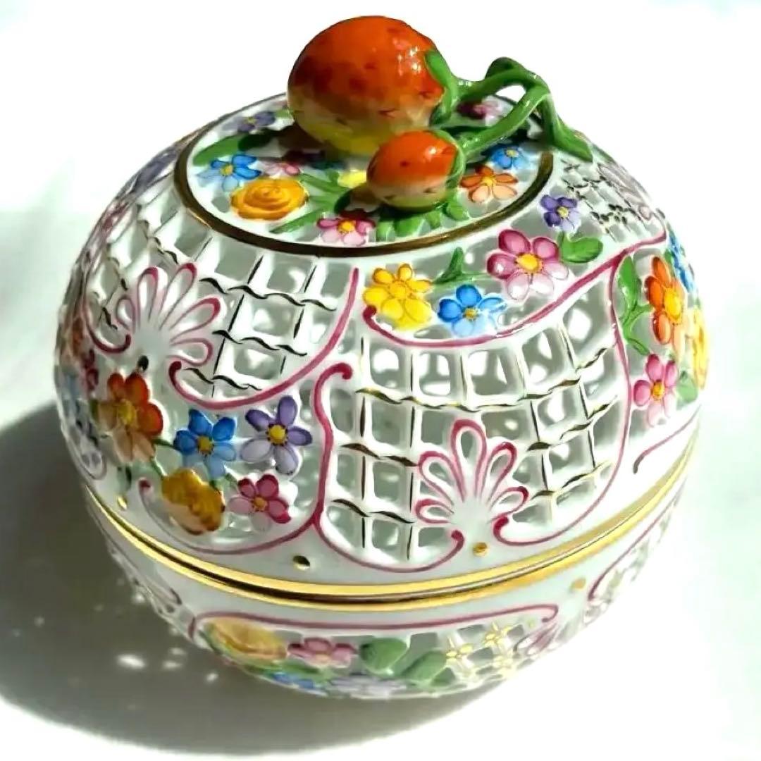 ヘレンド　ファンタジー　ボンボニエール　極美品