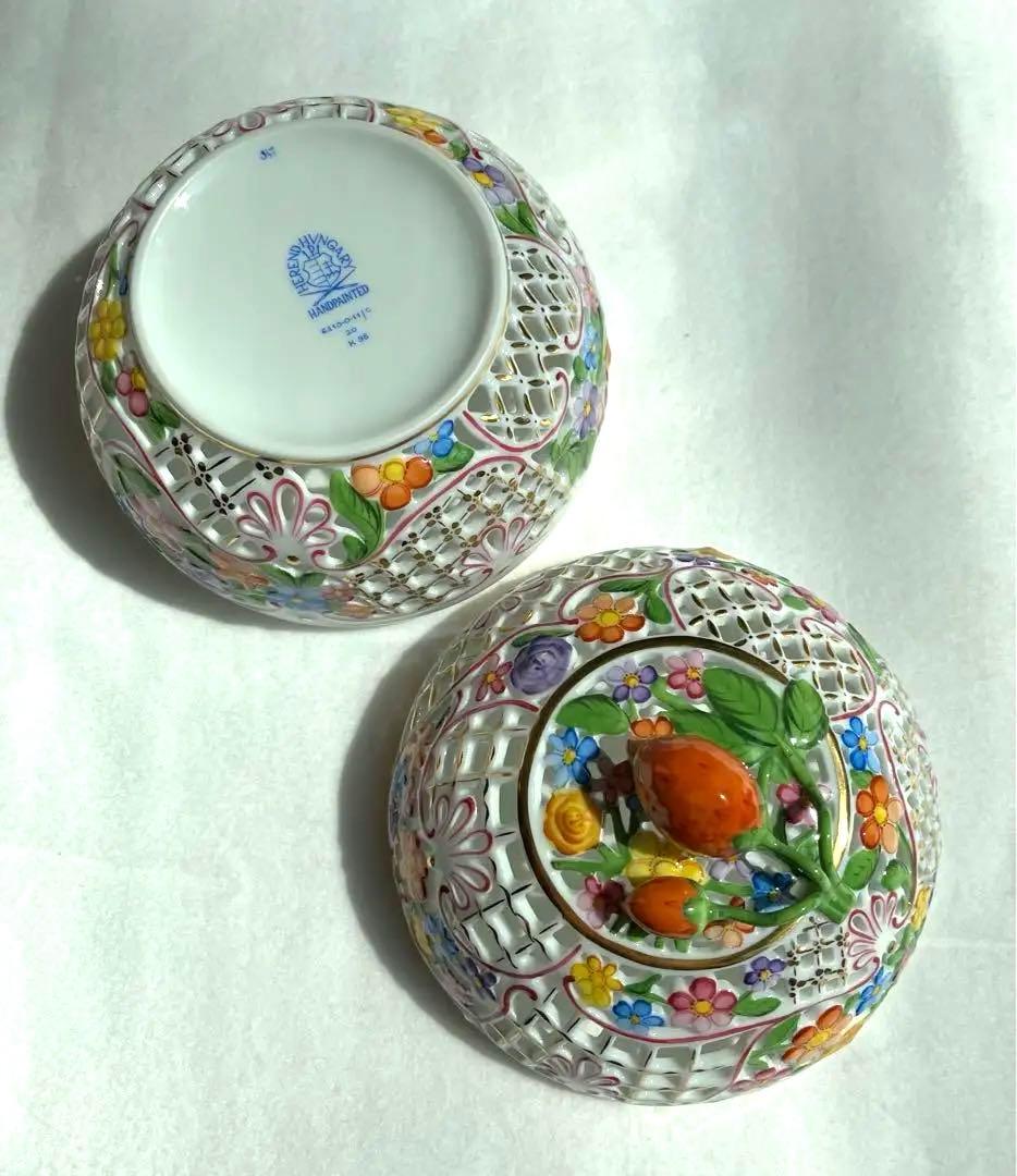 ヘレンド　ファンタジー　ボンボニエール　極美品