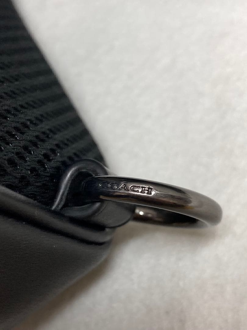 ✨良品✨COACH モノグラム ブラック ボディバッグ※訳あり★