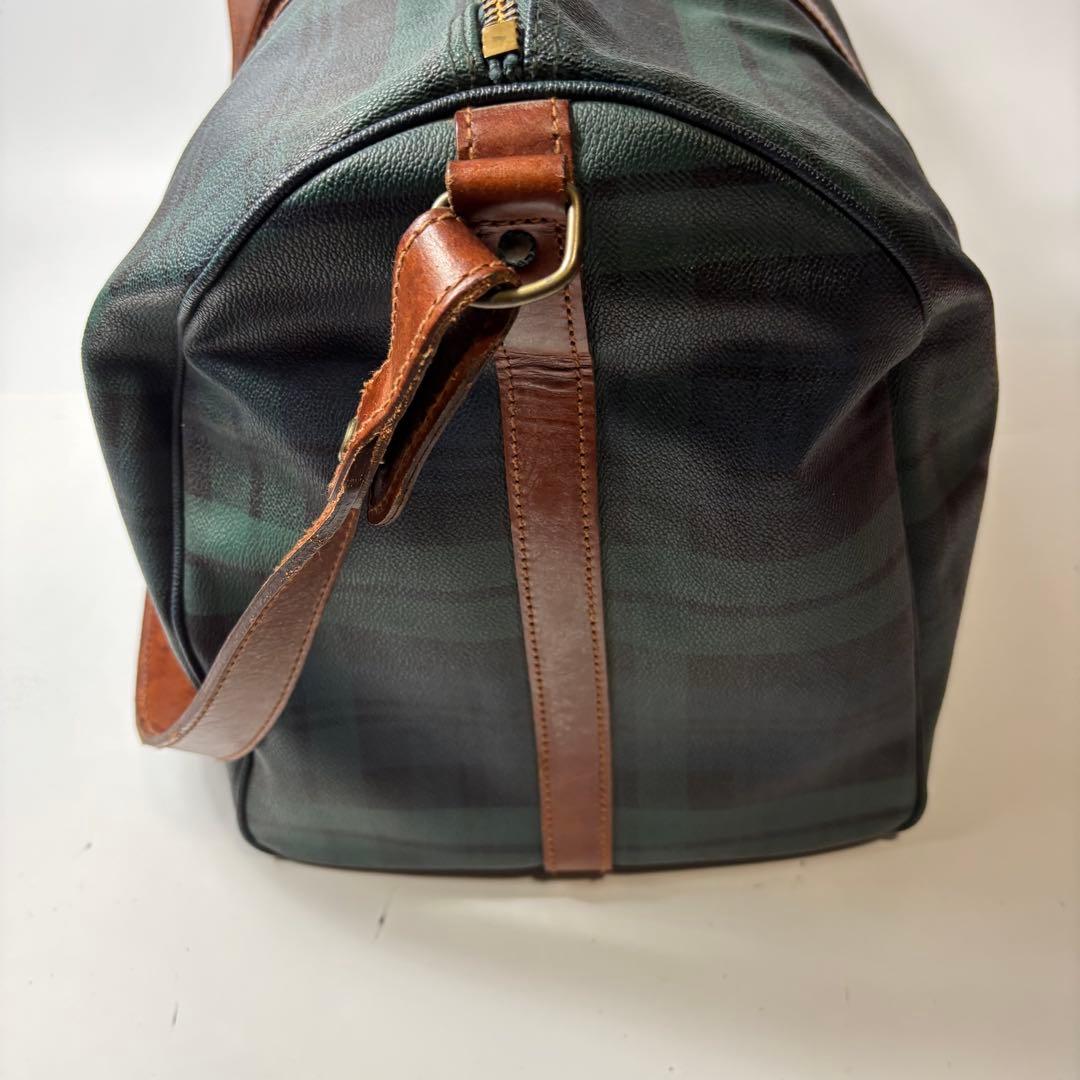 ポロラルフローレン ボストンバッグ PVC 旅行 ビジネス 大型サイズ　チャーム