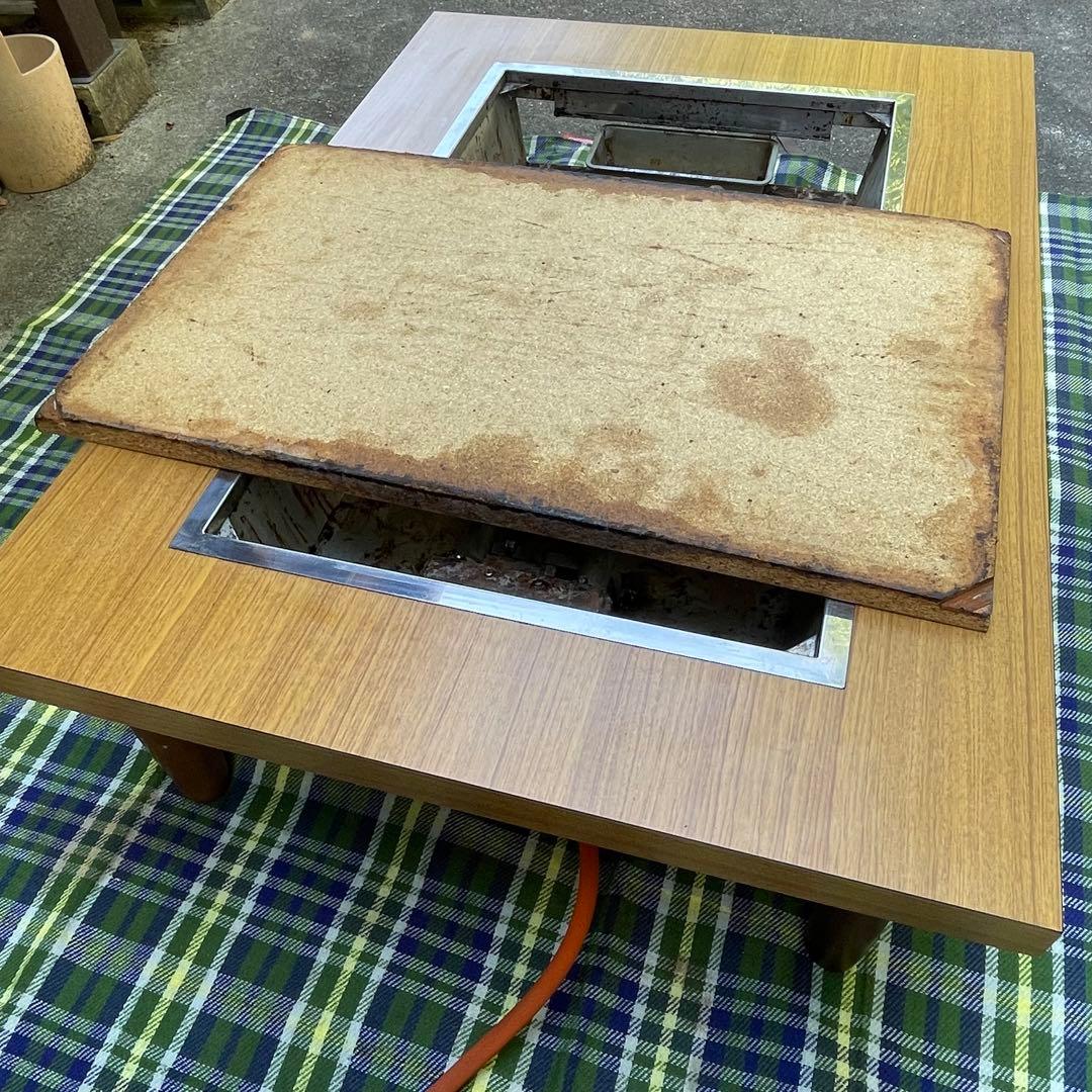 お好み焼き 鉄板焼き座卓テーブル　座卓　プロパン用　LPG 大きめ　業務用