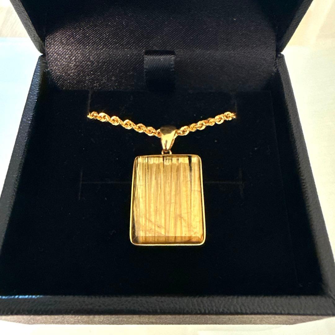 キャッツアイ　ゴールドルチル　ペンダントトップ単体　ブレスレットセット