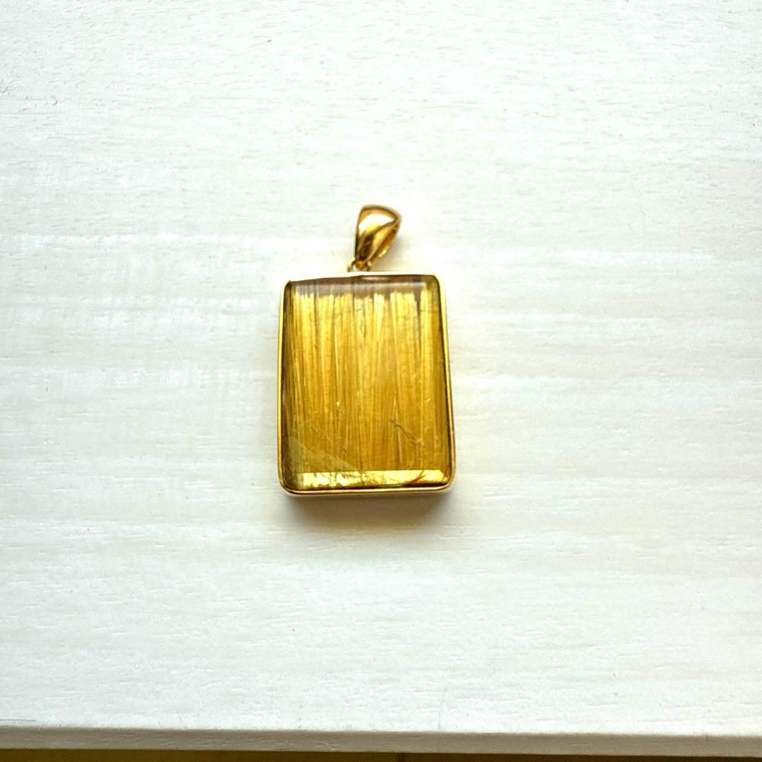 キャッツアイ　ゴールドルチル　ペンダントトップ単体　ブレスレットセット