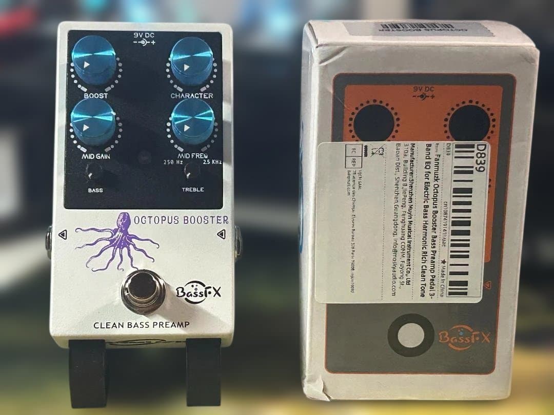 【レア】BassFX Octopus Booster ベースプリアンプ