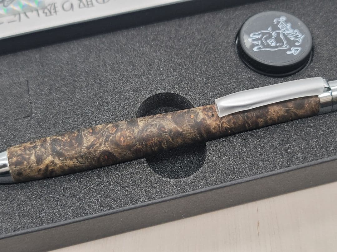 新品　こぶた工房　極上+花梨瘤　青瘤グロテスク　シャープペンシル0.5