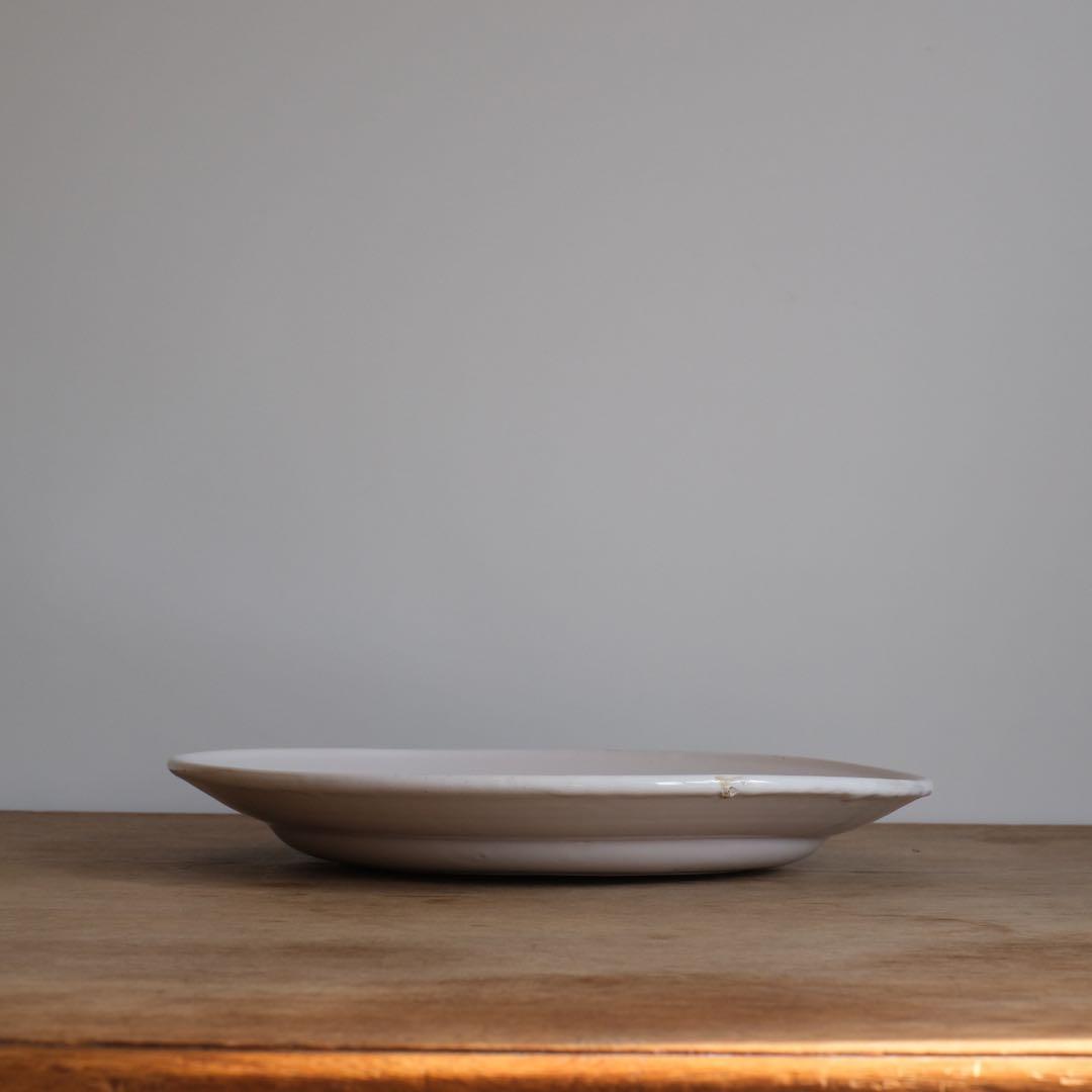 ムスティエ　アンティーク皿　フランスアンティーク