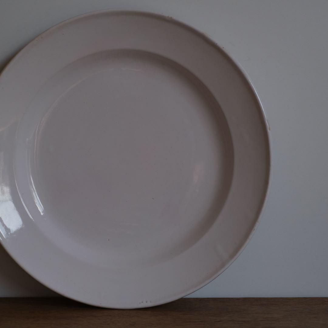 ムスティエ　アンティーク皿　フランスアンティーク