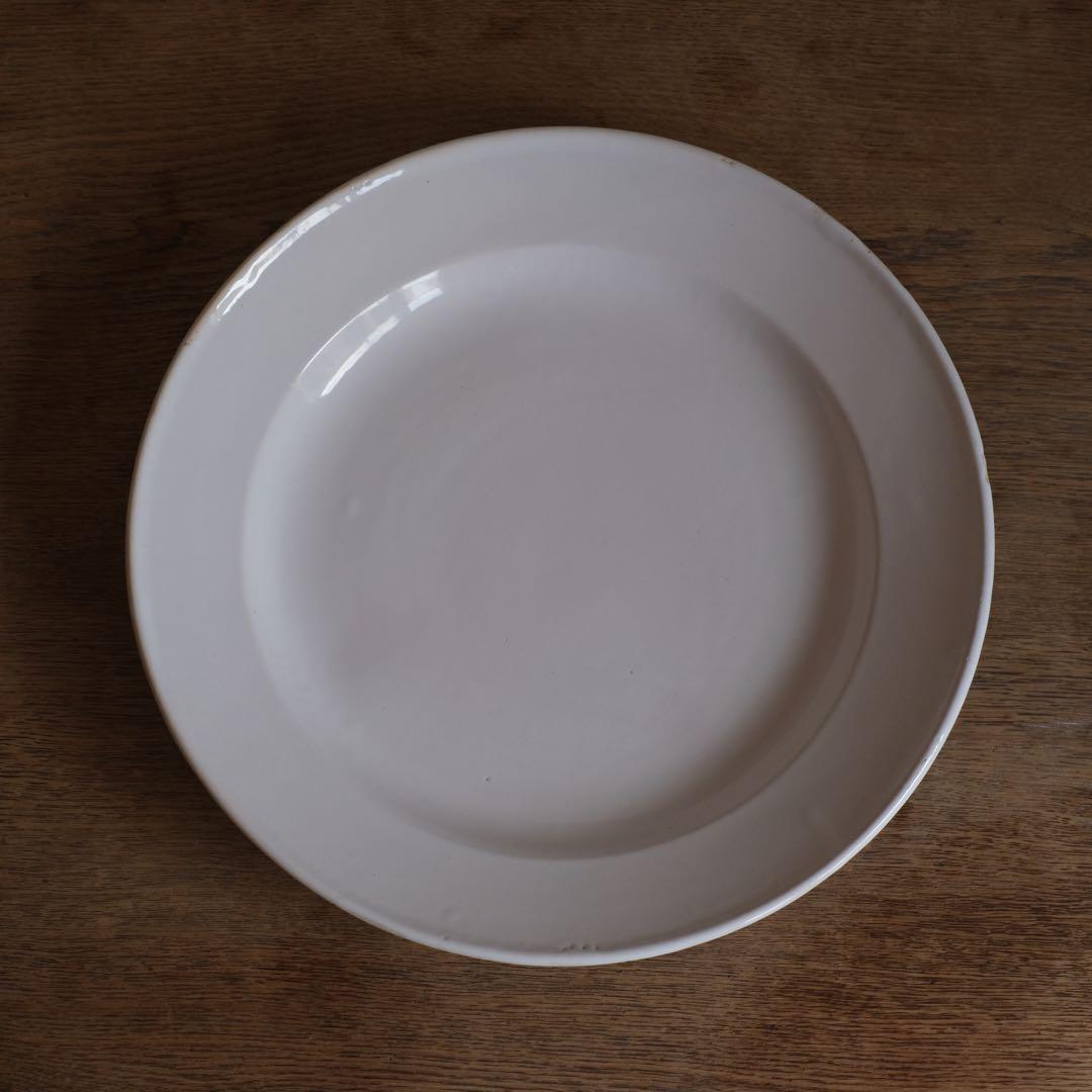 ムスティエ　アンティーク皿　フランスアンティーク