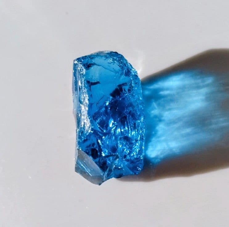 虹見え 希少 レア アンダラクリスタル エレスチャル サファイア 原石