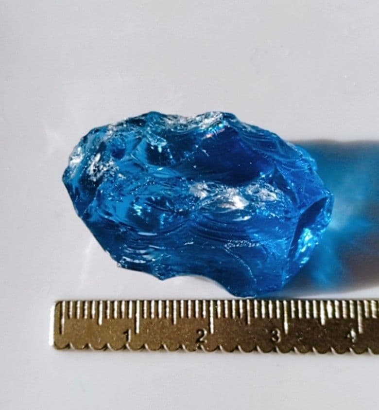 虹見え 希少 レア アンダラクリスタル エレスチャル サファイア 原石