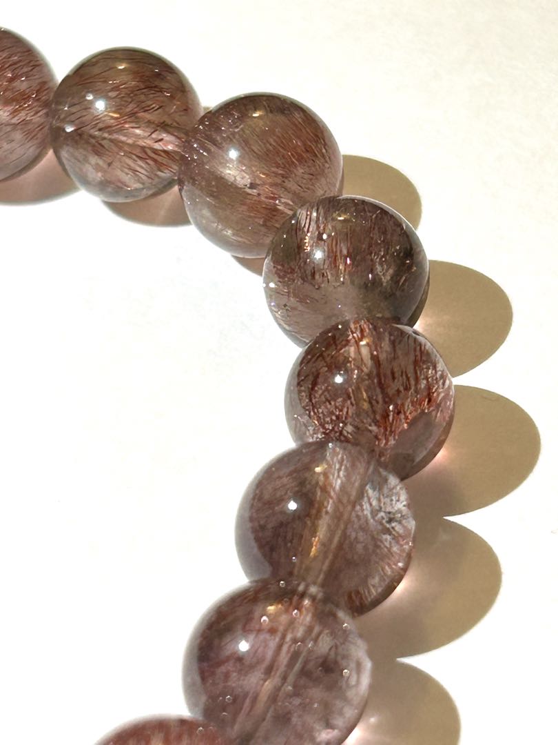 2/1までセール　 レッドスーパーセブン（ゲーサイト）　ブレスレット