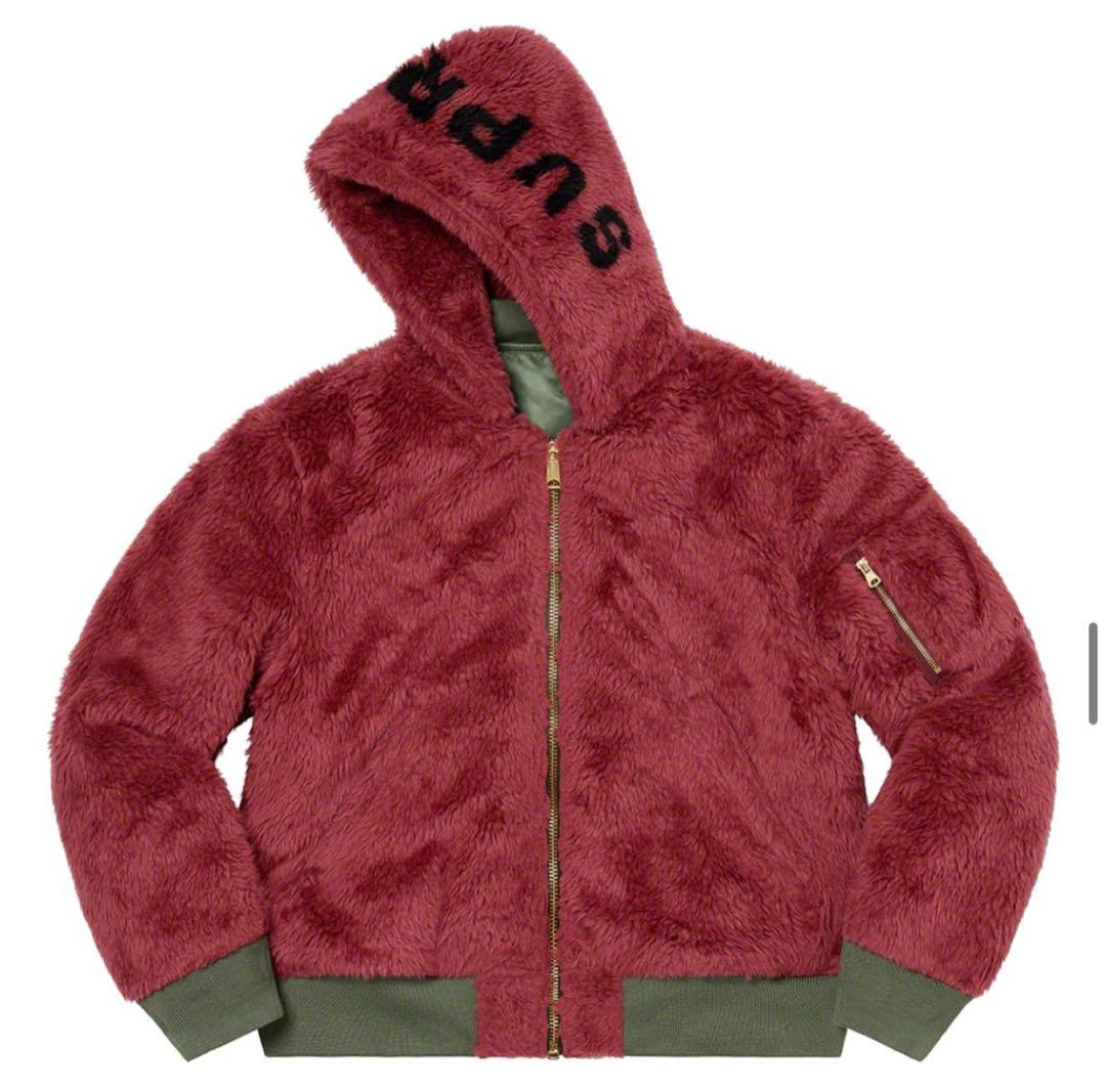 ジャケット・アウター Supreme Faux Fur Reversible MA-1 2022 aw