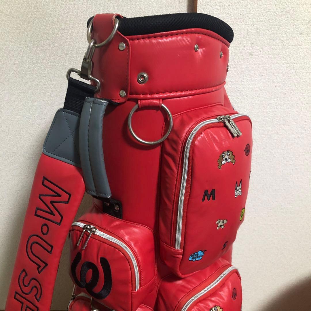 入手困難 ゴルフバッグ MUスポーツ ウエサコ 高級品 可愛いバッグ 比較的綺麗