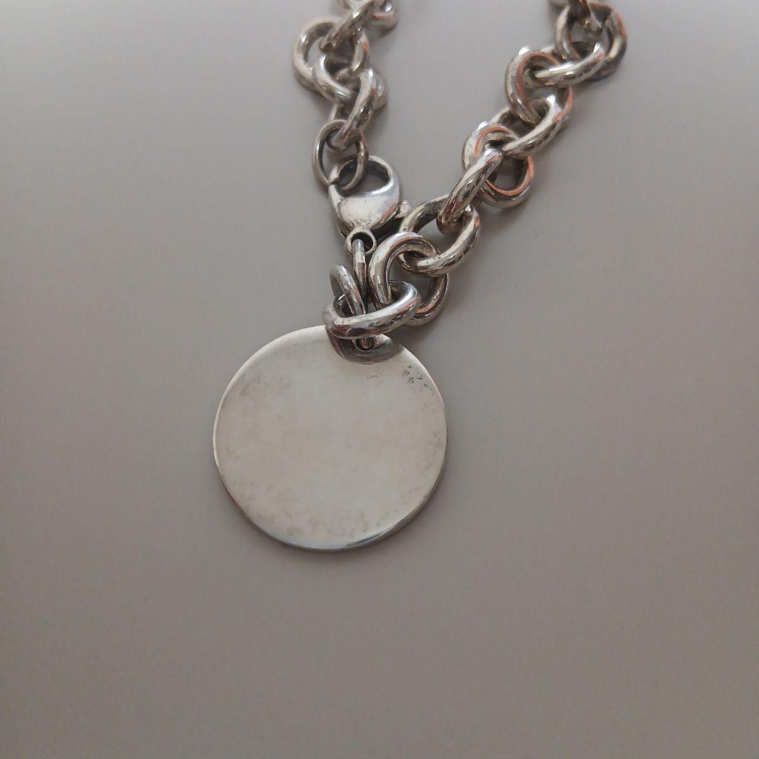 【箱なし】Tiffany & Co. 925シルバーチェーンブレスレット