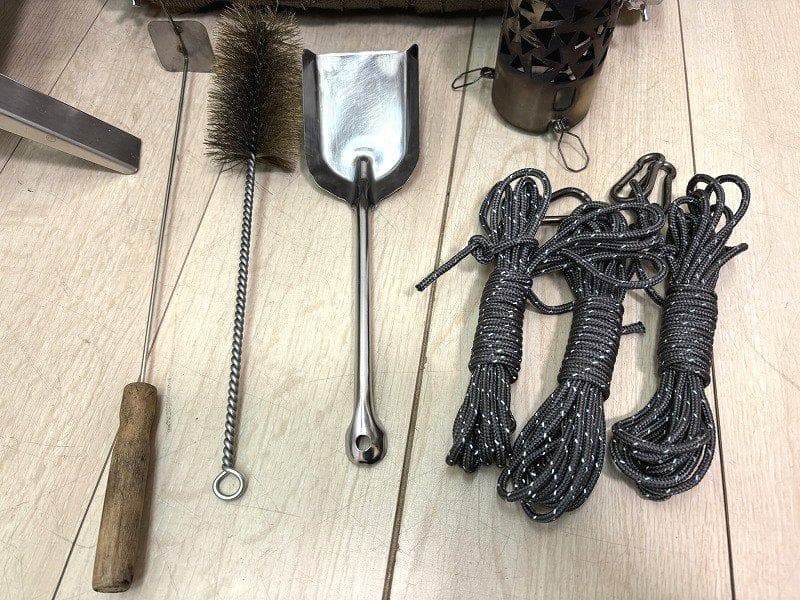 FIELDOOR フィールドア 薪ストーブ テントプロテクター付き