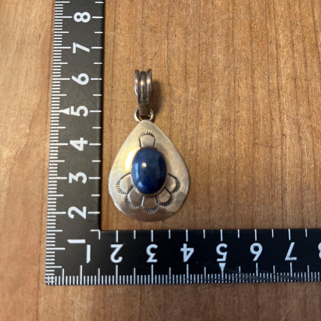 ナバホ インディアン ラピスラズリ ペンダントトップ ネイティブ ターコイズ