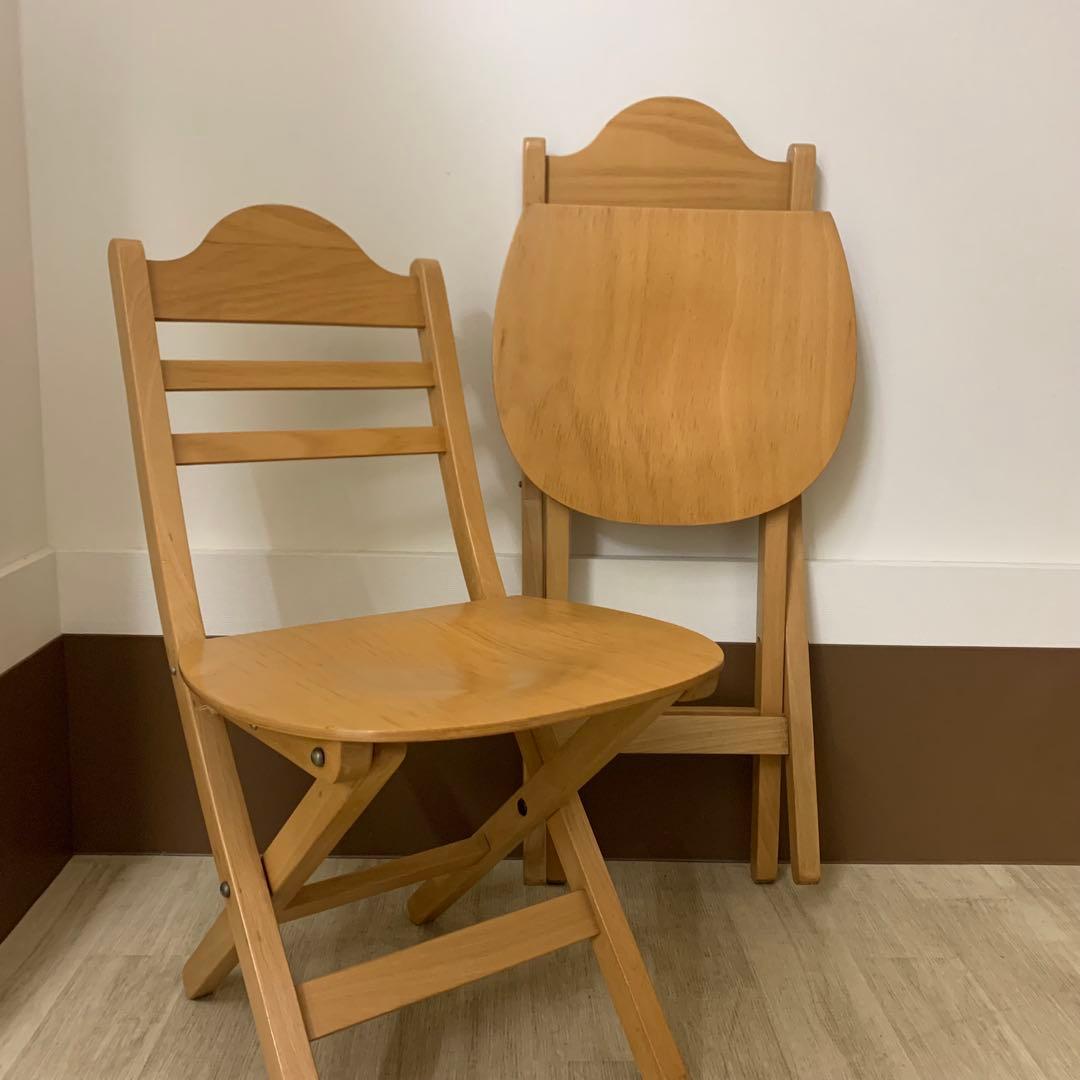 maruni マルニ 折りたたみチェア 2脚set 椅子 レトロ